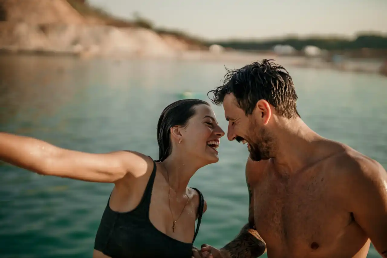 turquoise test tubes